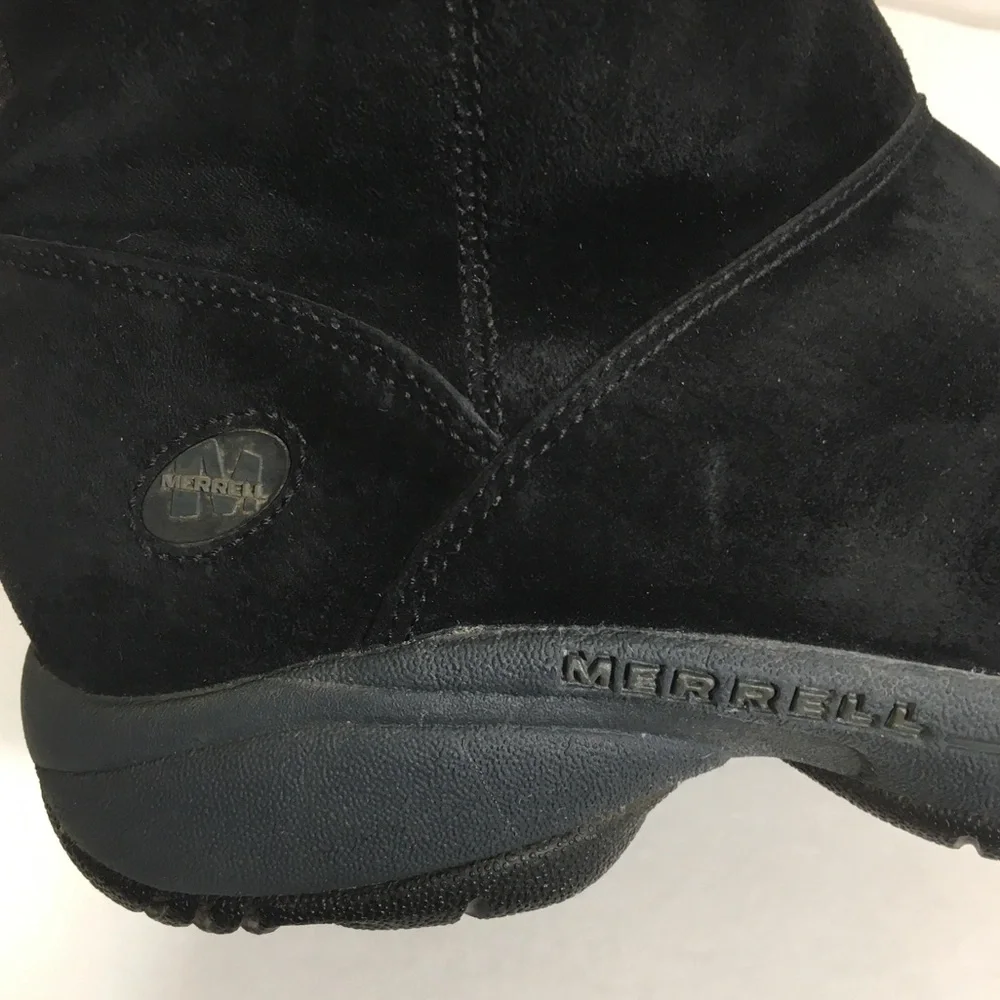 Merrell | Primo Chill Massif Black Suede Snow Boots, Women's Size 6.5 (?) - Picture 4 of 11